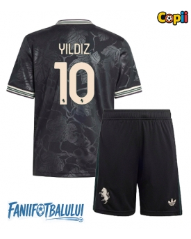 Juventus Kenan Yildiz #10 Echipament de Fotbal Replică 2025-26 Copii Treilea (+ Șorturi)